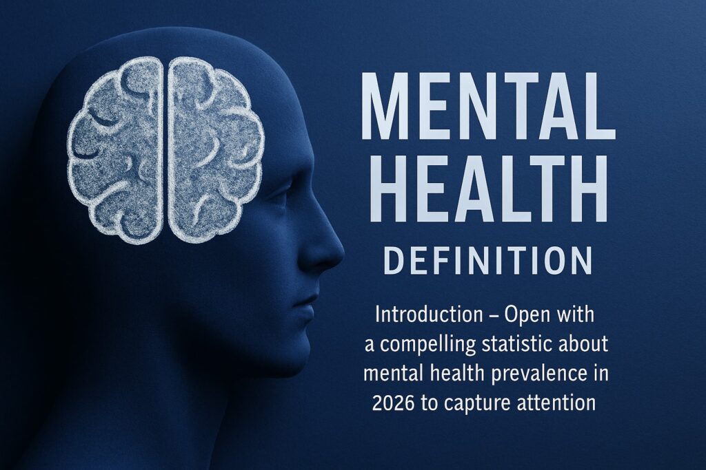 mental health definition guide: understanding wellbeing in 2026