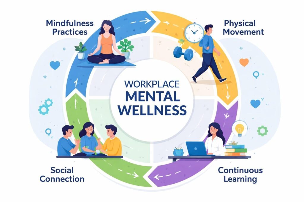 mental wellness activities that transform workplace culture