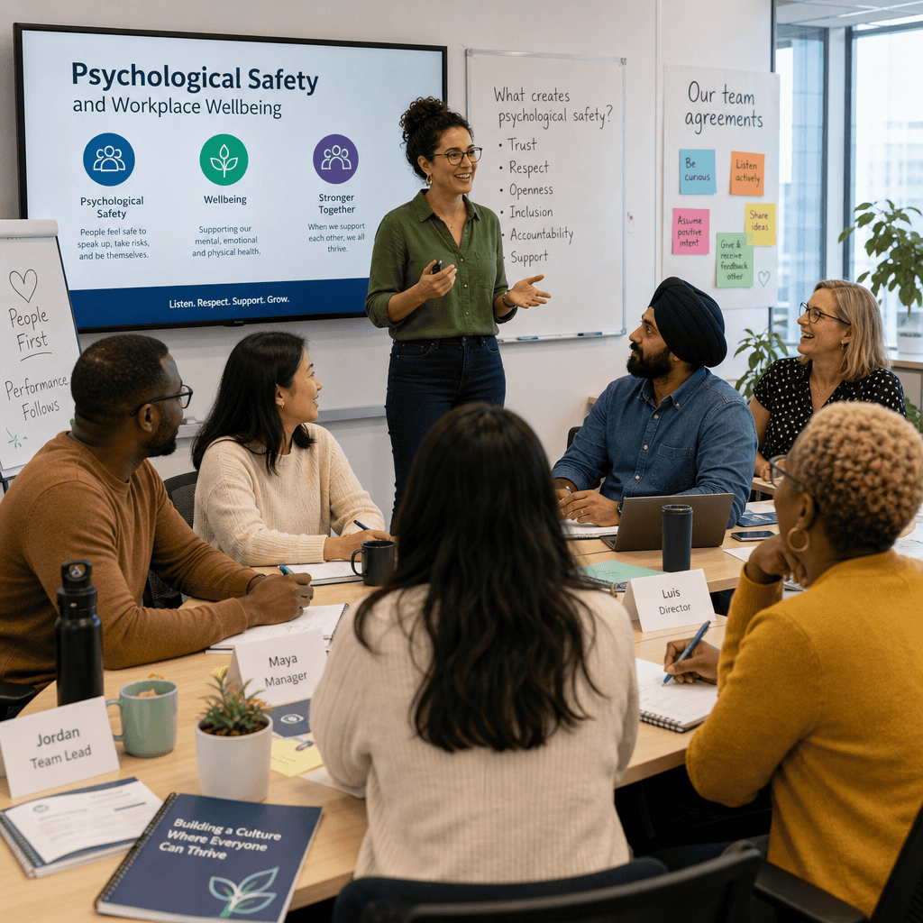 psychosocial safety framework psychological safety