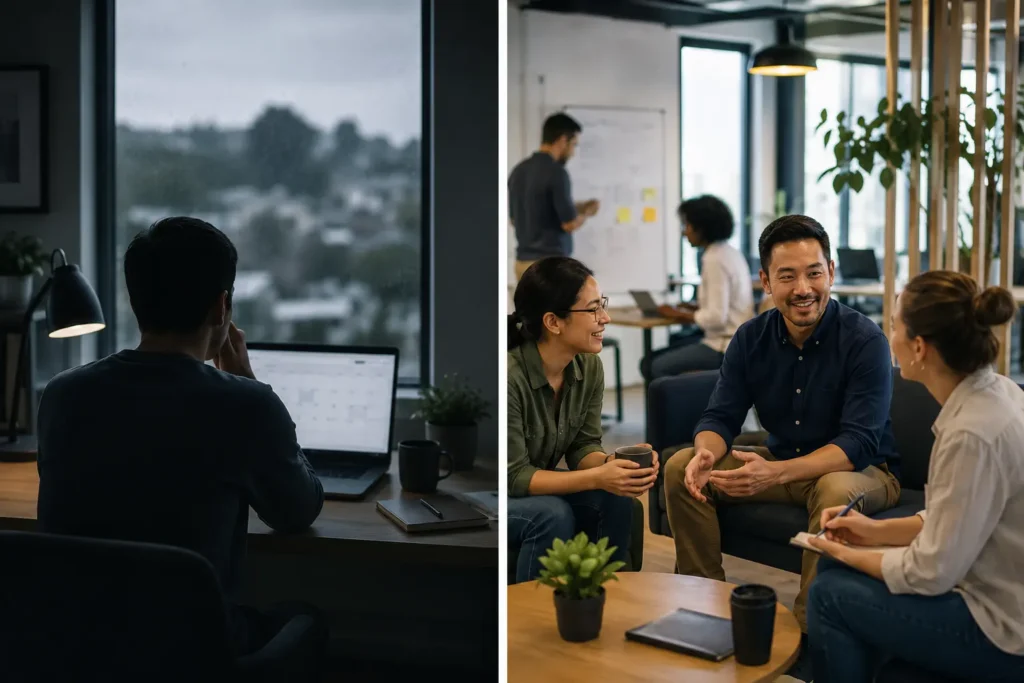 remote work is not a wellbeing strategy